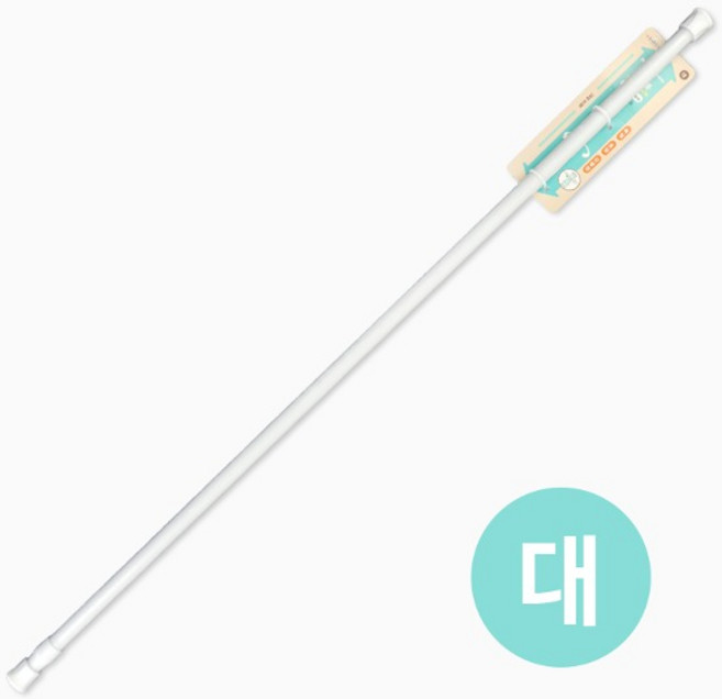 영스타 다용도 길이조절 압축봉 (대) 1개 미니 모서리봉 틈새 옷걸이
