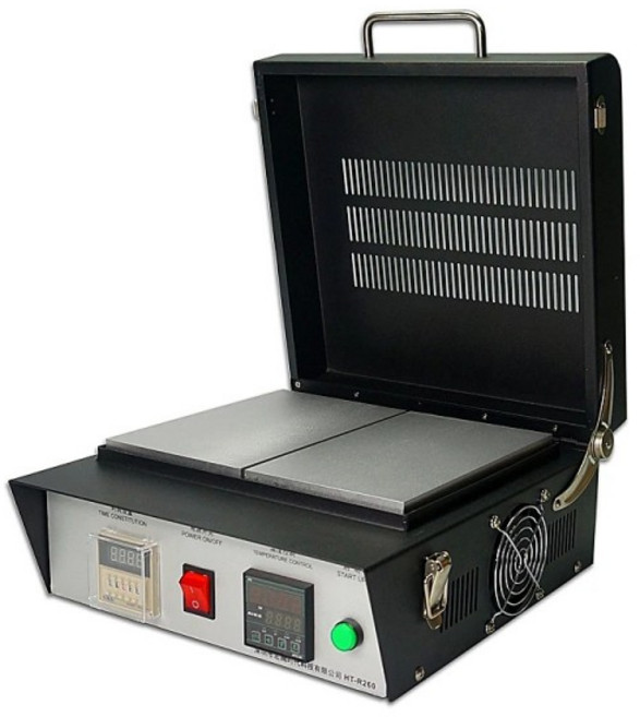 LYBGA 220V HT-R260 600W 리볼링 오븐 핫 플레이트 홀톤 수리 시스템 용접기, 02 110V용