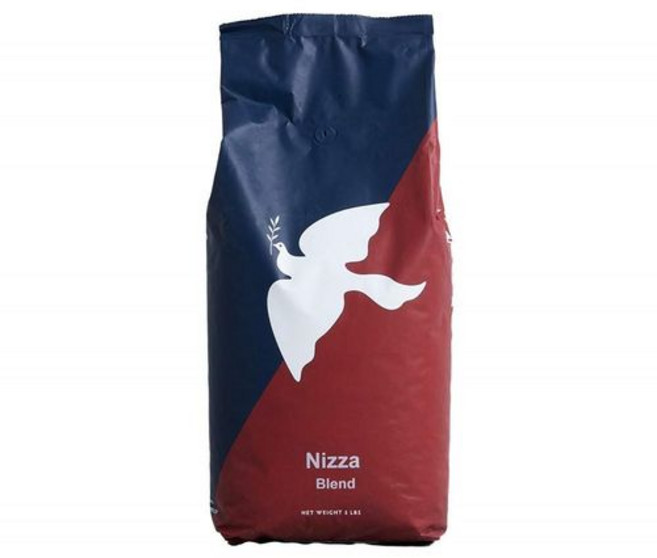 라 콜롬브 니자 스페셜 홀빈 로스팅 커피 풀 바디 미디엄 La Colombe Nizza Medium Roast Whole Bean Coffee - Notes of Milk Ch, 80온스(1팩), 1개, 홀빈(분쇄안함)