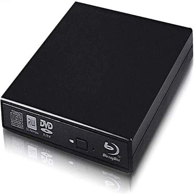 외장 블루레이 DVD 드라이브 MthsTec USB 2.0 및 C타입 버너 3D 슬림 광학 CD 호환, 01 BD-RW