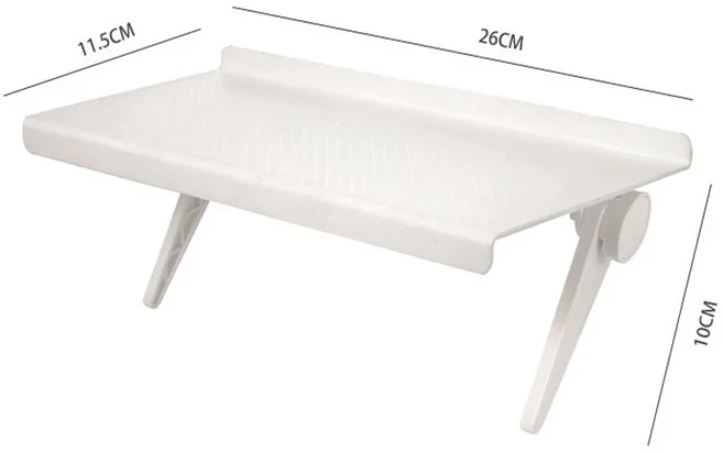 호환 조정 가능한 TV 화면 상단 선반 랙 거치대 컴퓨터 모니터 데스크탑 스탠드 TV 랙 디스플레이 선반 보, 04 5