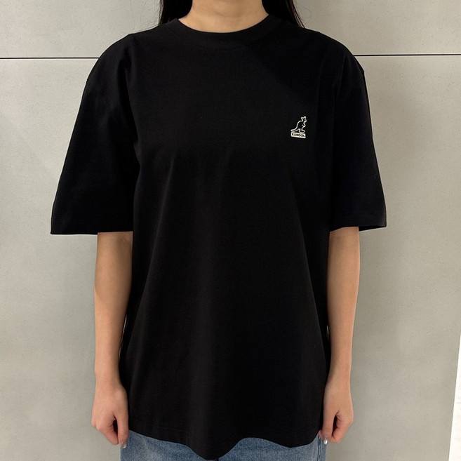 [국내정식매장] 캉골 반팔 티셔츠 Kangol 에센셜 2817 블랙