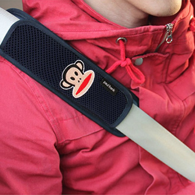 심플 캐릭터 안전벨트 커버, 핑크, 1개