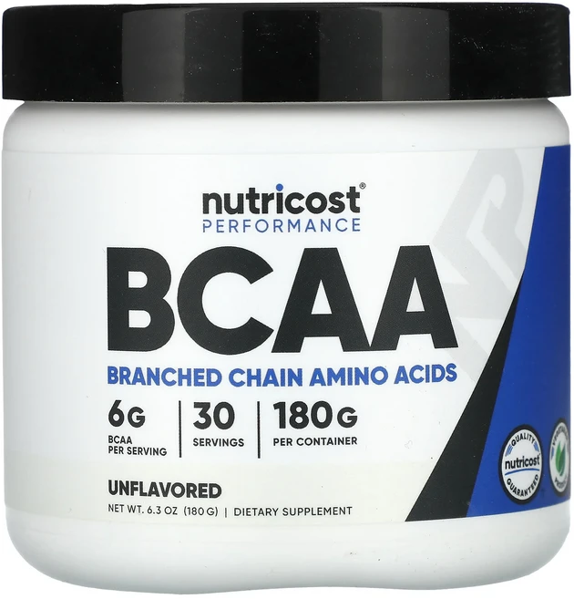 신상할인판매 Nutricost 운동 능력 BCAA 무맛 180g(6.3oz) 최저가격, Nutricost운동능력BCAA무맛180g63oz, 180g, 1개 - 쿠팡