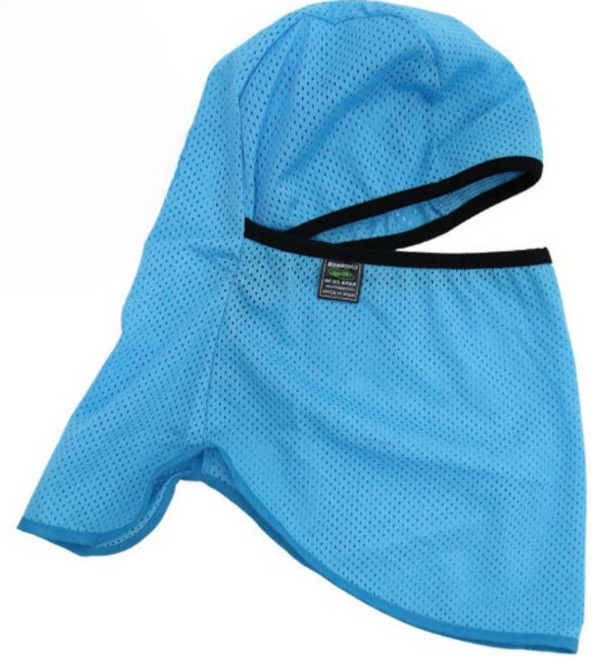 자전 목 골프얼굴가리개 자외선차단 안전모 빛가리개 차단막