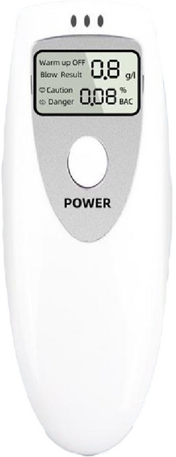 酒精測試器 語音提示 USB充電, 1個, 基本款 LED數字顯示 乾電池可換