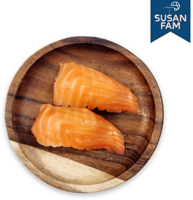 초밥용 생연어 슬라이스(6g 20미) 연어초밥, 1개, 6g