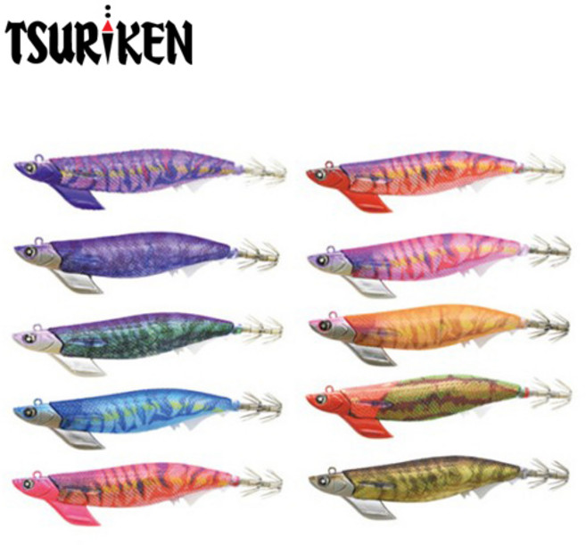 쯔리겐 에기스타TR 3호 3.5호 팁런에기, 케이무라 핑크, 3.5호 30g, 1개