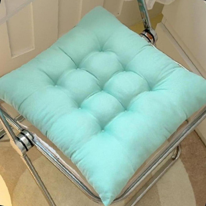 이엔비 사각 포근한 쿠션 의자 방석