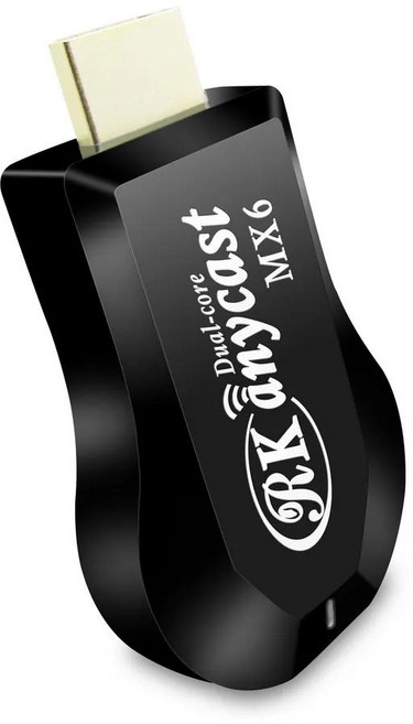 【MX6飛速款】六代RKanycast無線影音傳輸棒(附4大好禮), 1個, 銀