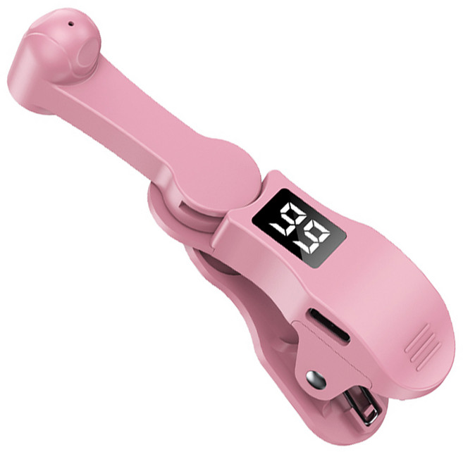 어썸컨셉 스마트폰 무소음 108단 스윙 롱암 고속 오토클리커, 1개, 핑크