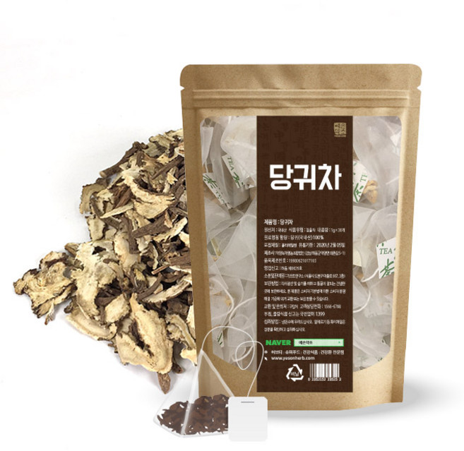 당귀 200g 생당귀 당귀뿌리, 선택02- 당귀 삼각티백 30개, 6개