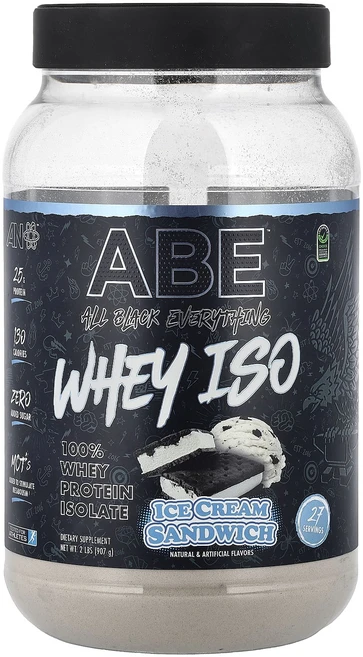 몸관리하세요 겨울입니다 ABE 유청 ISO 아이스크림 샌드위치 907g(2lbs) 특별관리진행, ABE유청ISO아이스크림샌드위치907g2lbs - 쿠팡
