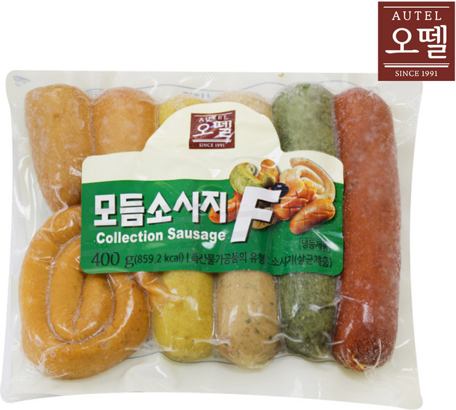 오뗄 모듬소시지F 400g, 20개