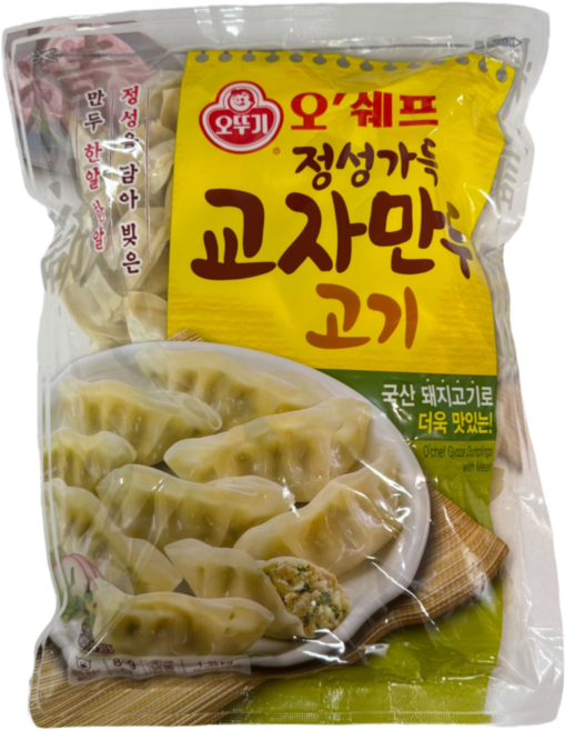오쉐프 오뚜기 교자만두 1.3kg, 4개