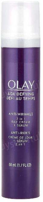 Olay 에이지 디파이닝 안티 링클 투인원 데이 크림 세럼 50ml, 1개 - 쿠팡