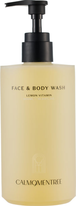 캄모멘트리 레몬 비타민 등드름 페이스&바디워시 500ml/등드름 가드름 저자극 천연향, 1개, 500g