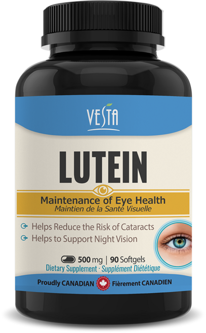 [캐나다본사 빠른직구] 베스타 루테인 눈영양제 500mg 90정 아스타잔틴 함유, 4개