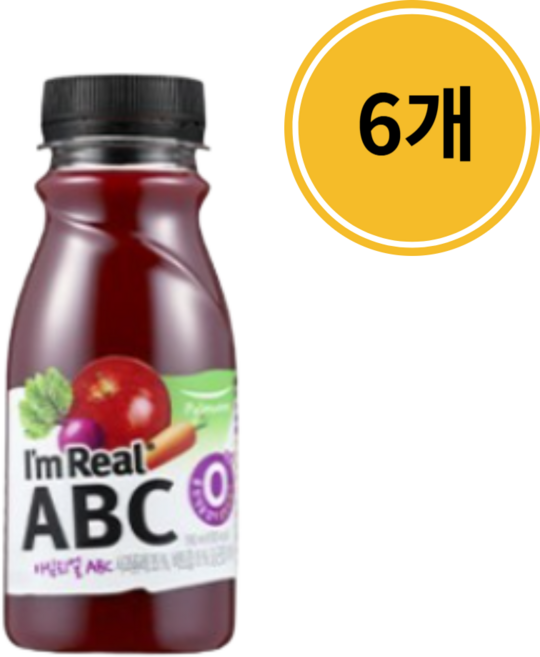 풀무원 아임리얼 ABC 주스, 6개, 190ml
