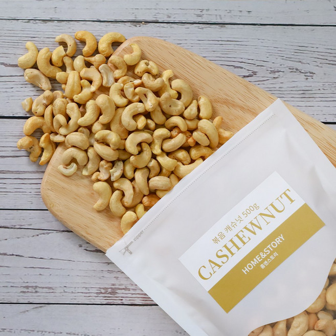 홈앤스토리 베트남 무염 구운 볶은 캐슈너트 볶음캐슈넛, 1개