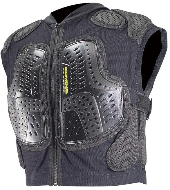 코미네 KOMINE 바이크용 프로텍터 CE 바디 프로텍션 인너 베스트 블랙 XL SK696 993 CE 규격 프로텍터