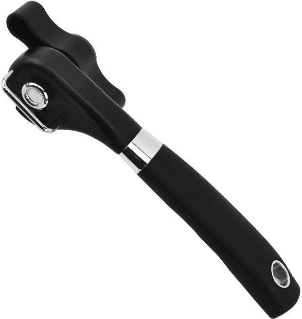 NYSTYLE 수동식 캔 따개 오프너, 1개, 블랙