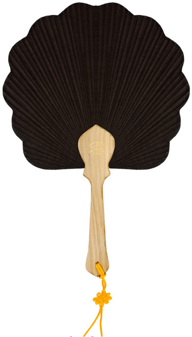 도담 한지 연엽선 중, 1개, 검정