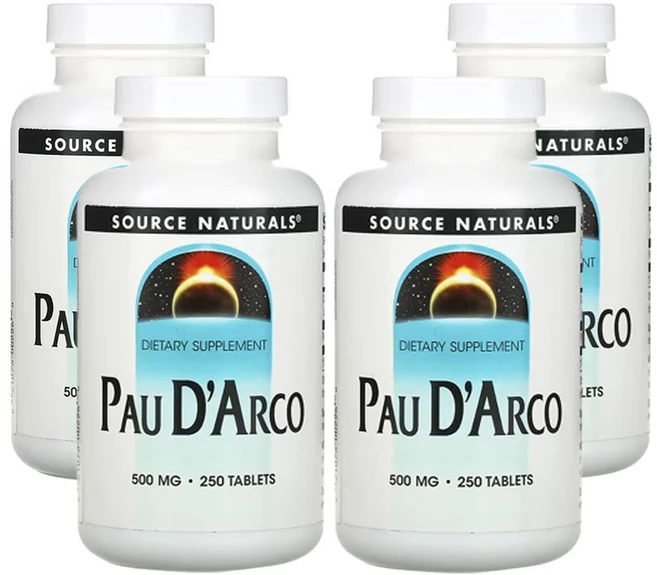 소스네츄럴스 포 디'아르코 500mg 250정, 4개 - 쿠팡