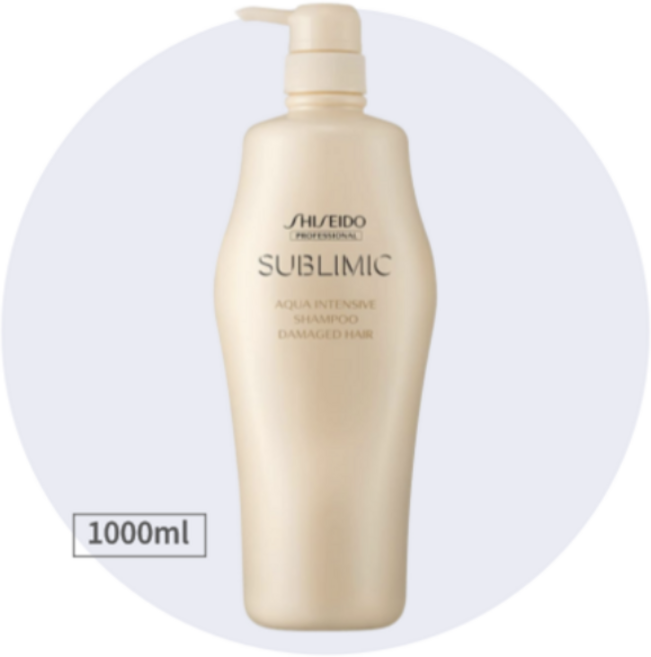 시세이도 프로페셔널 서브리믹 아쿠아 인텐시브 샴푸, 1L, 1개