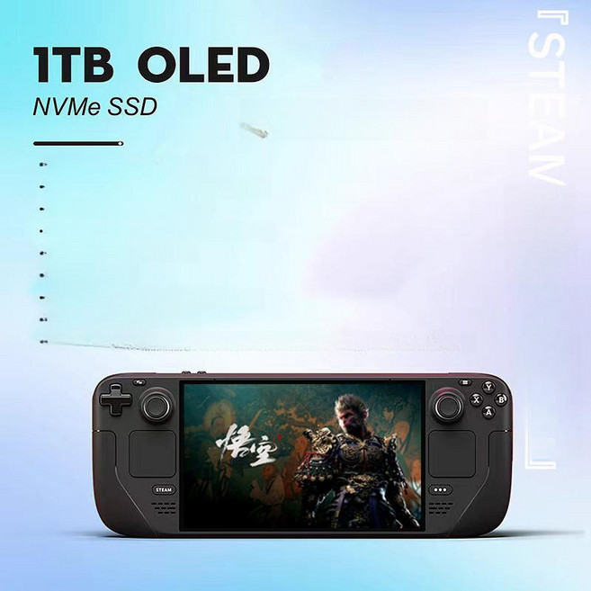 UMPC휴대용PC게임기 게이밍 남자친구선물 AMD AI, 미국 버전, 기본구성, 소프트 라이트 1TB 개조 2TB 단일 1단계