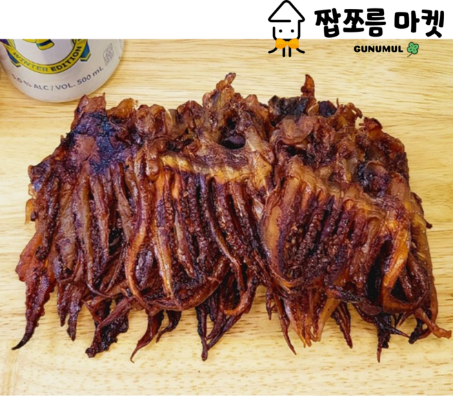 [짭쪼름마켓] 오징어 구운숏다리 "재구매율로 인정받은 바로 그 제품", 1개, 200g