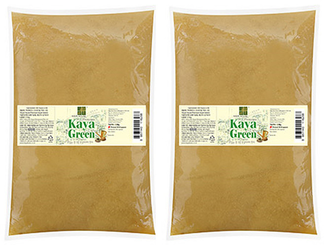 카야하우스 프리미엄 카야잼 그린, 2.5kg, 2개