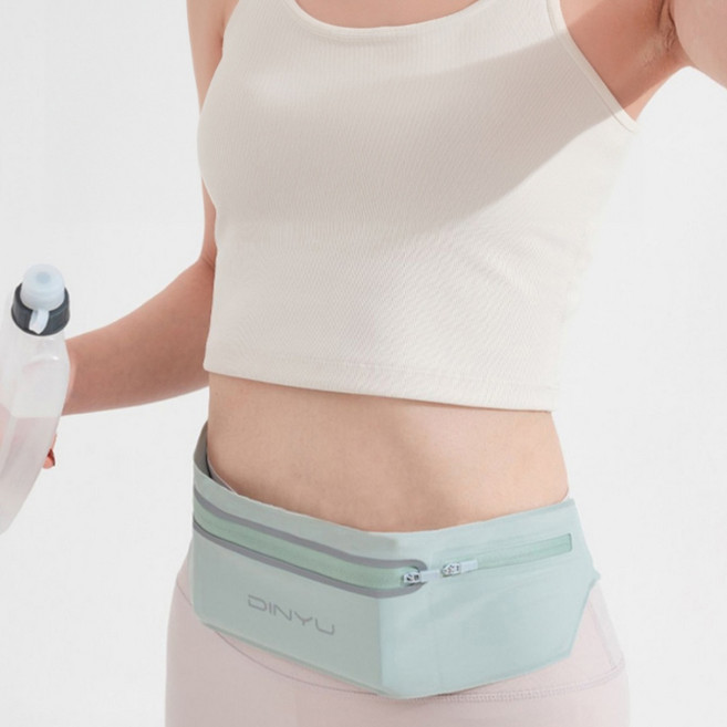 브롬비 남녀공용 초경량 슬림 러닝벨트 사이즈 조절 방수