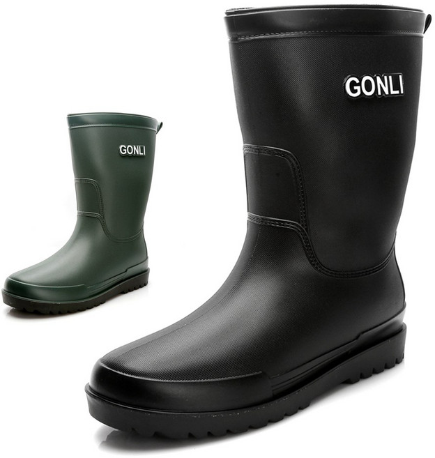 드리프 남성 가벼운 논슬립장화 남성장화 고무장화 주방장화 작업화 갯벌 낚시