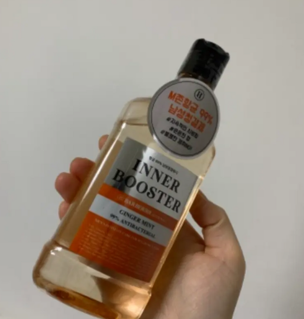 바버501 이너 부스터 남성 청결제 진저 민트, 263ml, 2개