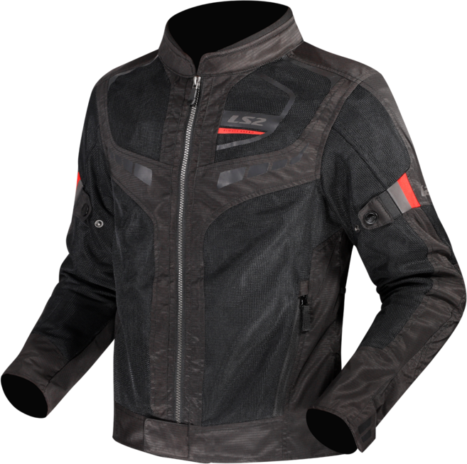 GARDA AIR MAN JACKET BLACK RED, XXL