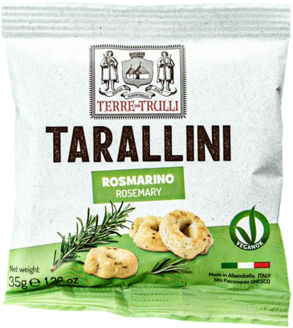 트룰리 이탈리아 타랄리니 구운과자 로즈마리, 6개, 35g