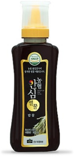 밤꿀 500g 한국양봉농협 천연벌꿀 안심벌꿀, 1개