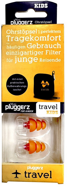 【易油網】Pluggerz Travel Kids 兒童版飛行耳塞 27dB #72627, 1個