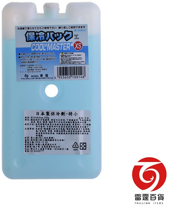 雷霆百貨 日本製保冷劑 200g, 1個