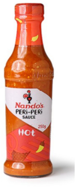 난도스 페리페리 핫소스, 250g, 2개