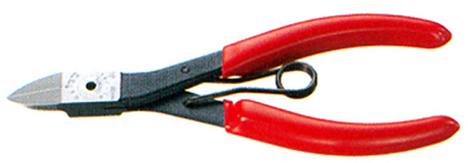 일산 케이바 플라스틱용 니퍼 PL-785 직선날 스프링, 1개