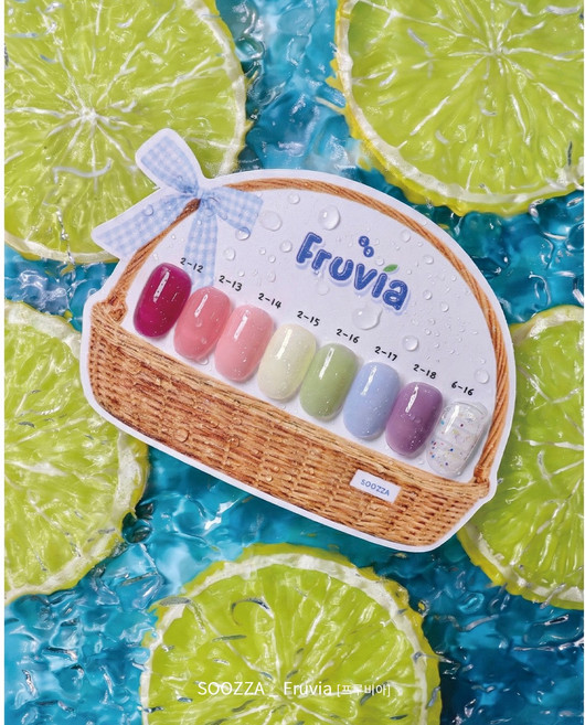 수짜젤 프루비아 시럽 7종+글리터 1종 세트, 1개, 10ml, 단일세트