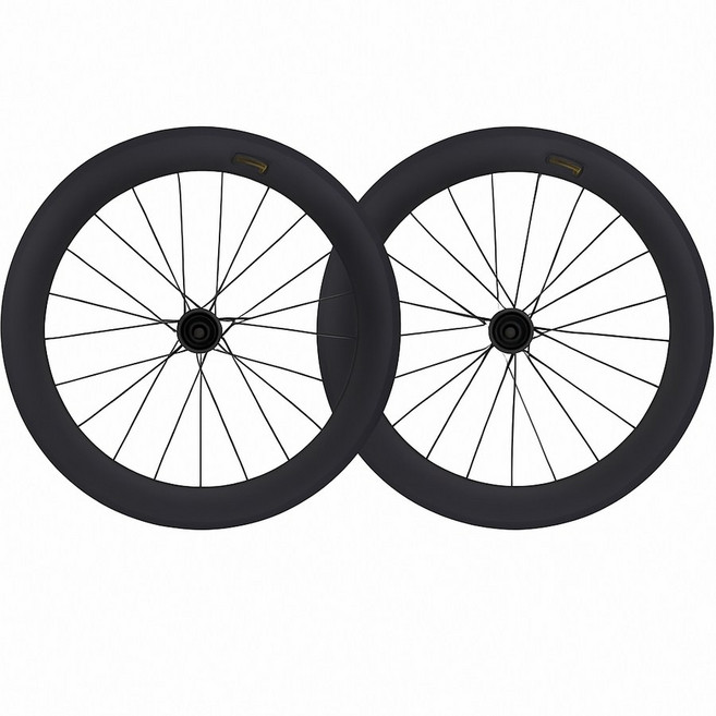 카본 픽시 휠셋 60림 앞바퀴+뒷바퀴 세트 700C 클린처 60mm, 60림 카본 휠셋(앞바퀴+뒷바퀴), UD, 무광, 1개