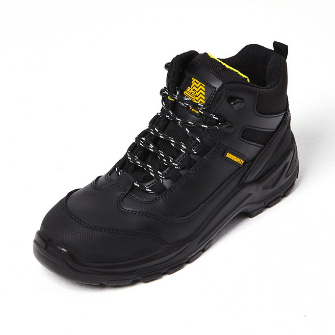 [소호] 소가죽 안전작업화 그라인드핏 SB02H 방수 방진 미끄럼에 강한 작업화 건설화