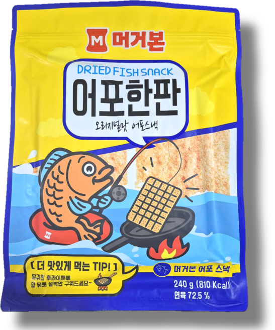 머거본 어포한판, 240g, 1개