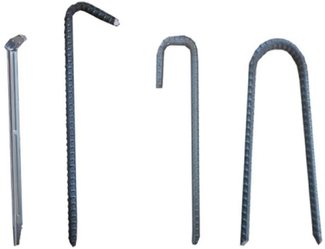 공원 보행로 산책로 야자매트 고정용 부속품 10개입 철근핀 I자 활용도가높은 깔끔한