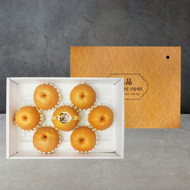 돌쇠네 프리미엄 나주 신고배 선물세트, 1개, [특대과] 신고배 선물용 5kg (5-7과)