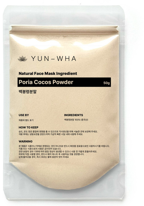 연화 백봉령가루팩 백봉령가루 천연팩가루 미용팩가루, 1개입, 1개