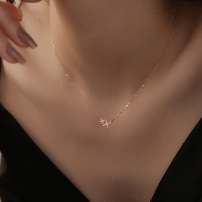 티모니 여성 14k GF쌍별 목걸이 체인 목걸이 명품 목걸이 선물포장